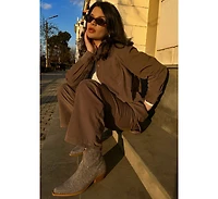 Costello Rhinestones Embellished Cowboy Boots