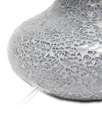 Creekwood Home 14.17" Patchwork Crystal Glass Table Lamp