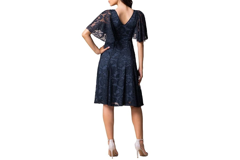 Kiyonna Women's Camille Lace Cocktail Dress