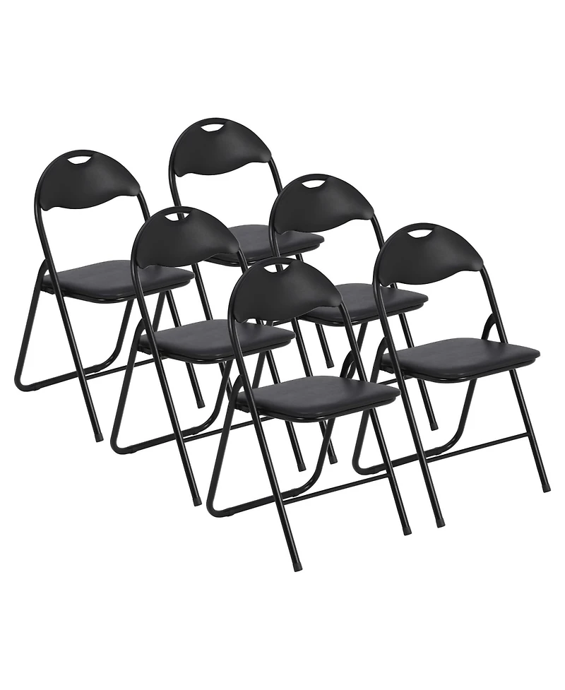 Gaomon Folding Chairs with Padded Seats