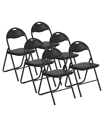 Gaomon Folding Chairs with Padded Seats