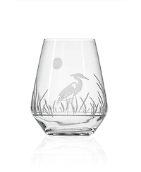 Rolf Glass Heron Stemless Wine Tumbler 18oz