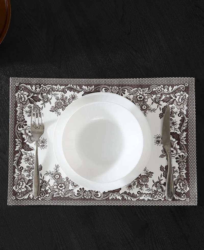 Spode Woodland Polyester Placemats, 13" x 19"