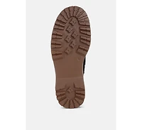 Cuckatoos Chunky Suede Oxford Loafers