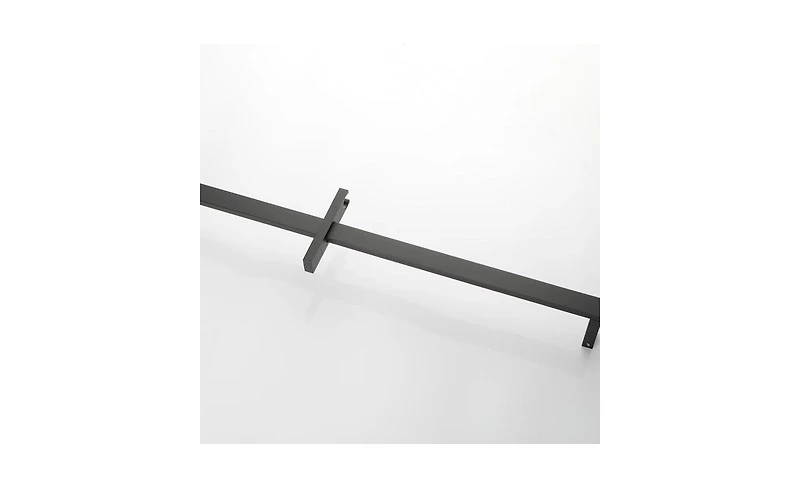 Slickblue Eco-Performance Handheld Shower: Matte Black Shower Head with 28-Inch Slide Bar and 59-Inch Hose