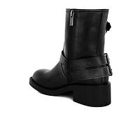 Caribou Harness Detail Biker Boots Women