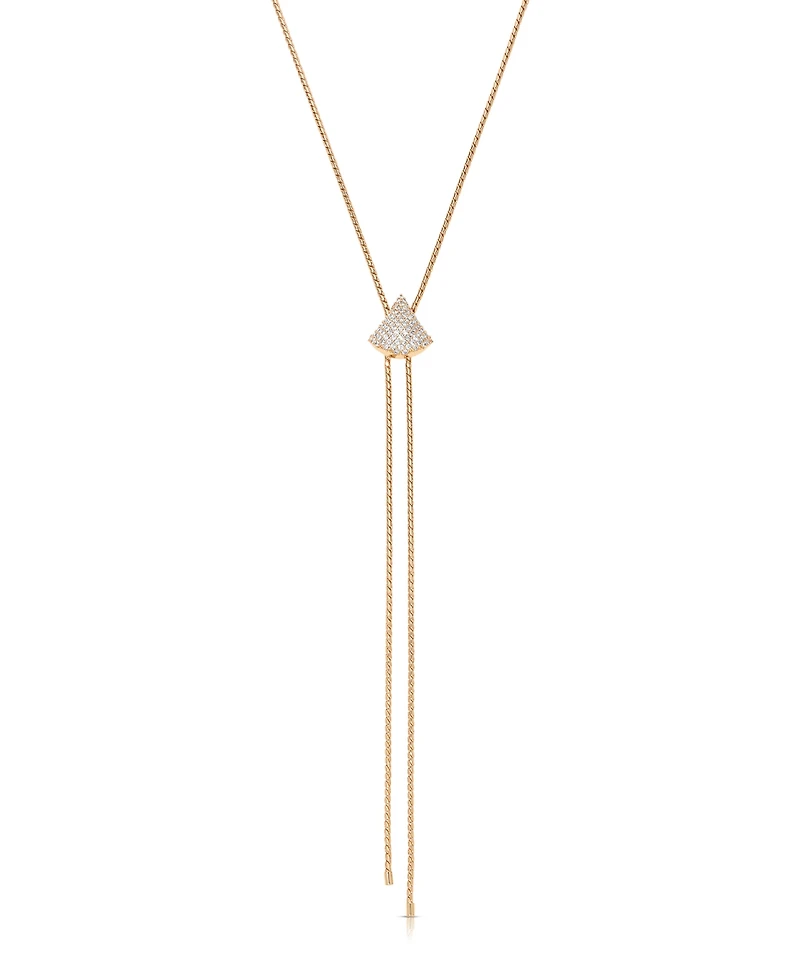 Ettika Pave Shine Bolo Necklace