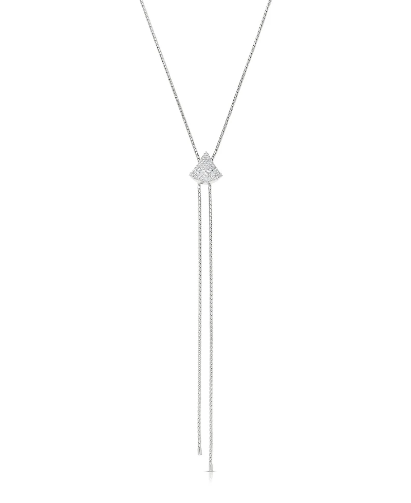 Ettika Pave Shine Bolo Necklace