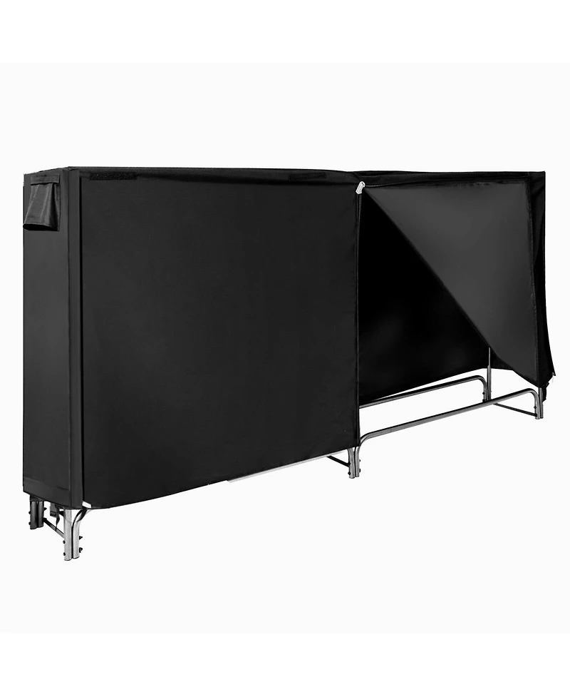 Sugift Firewood Storage Log Rack-8 Feet