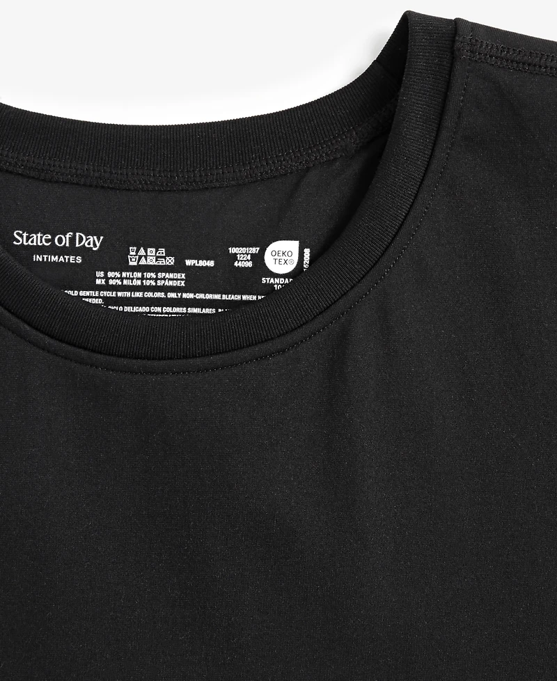 State of Day Women's Seamless T-Shirt Bodysuit, Exclusively at Macy's