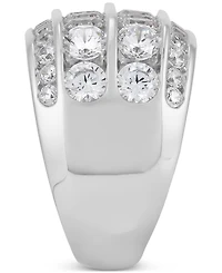 Grown With Love Men's Lab Diamond Multirow Cluster Ring (5 ct. t.w.) 10k White Gold