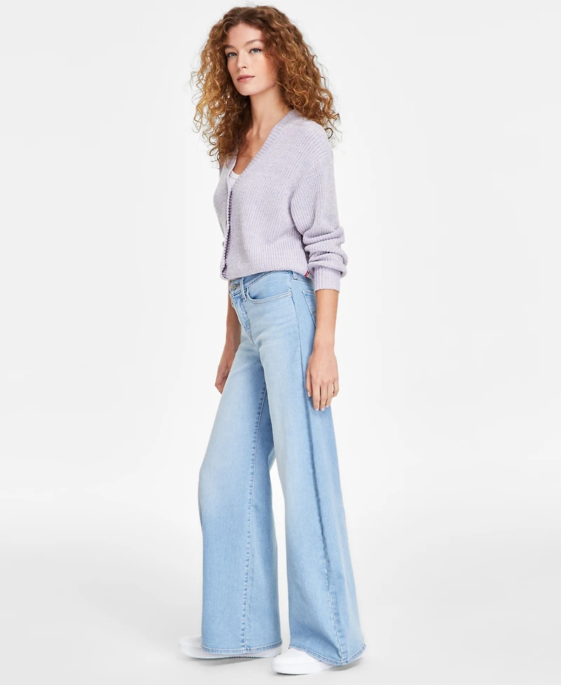 Levi's Women's 318 Shaping Stellar-Stretch Wide-Leg Jeans