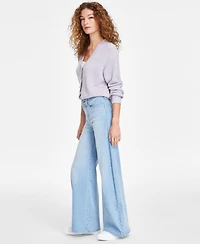 Levi's Women's 318 Shaping Stellar-Stretch Wide-Leg Jeans