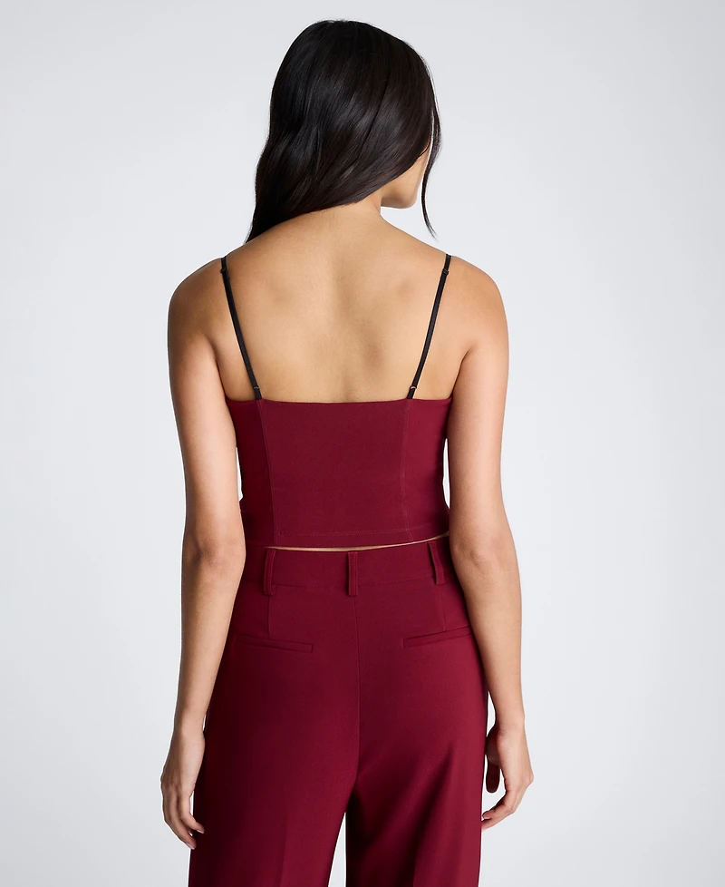 Kenneth Cole Women's Sweetheart Neck Bustier Cami Top