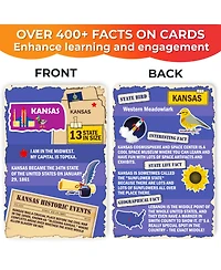 Quokka 70 Pcs Jigsaw Puzzles for Kids Ages 4-6 - 400+ Facts on 50 Flashcards