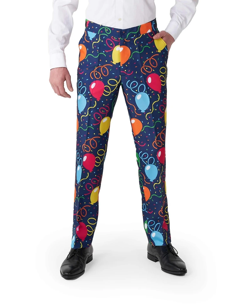 Suitmeister Men's Party Costume - Funny Balloons And Confetti Suit