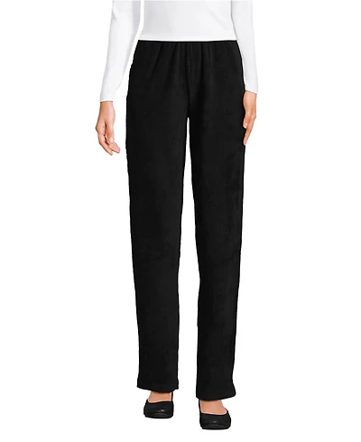 Lands' End Women's Sport Knit High Rise Corduroy Pants