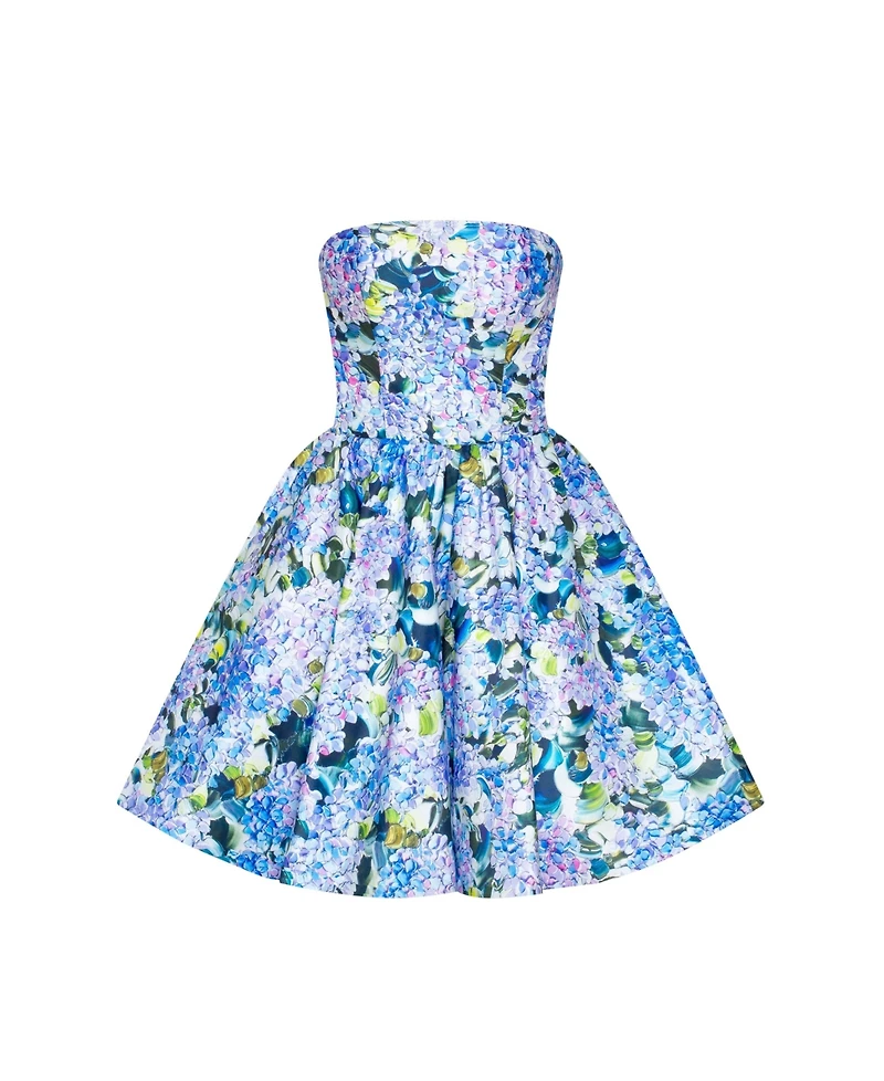Milla Women's Hydrangea Corset Mi Dress