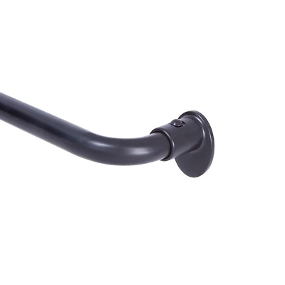 Lunar 5/8" Complete Blackout Room Darkening Wrap Rod