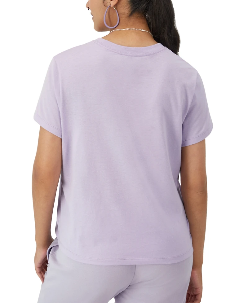 Champion: Women's The Classic Crewneck T-shirt