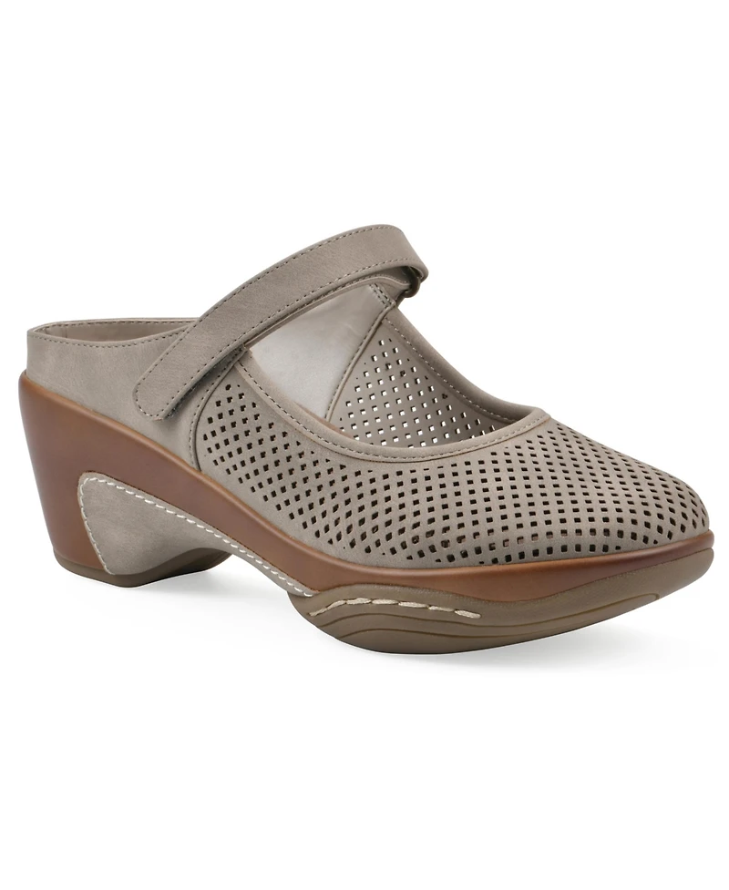 White Mountain Women's Vinto2 Mary Jane Clogs