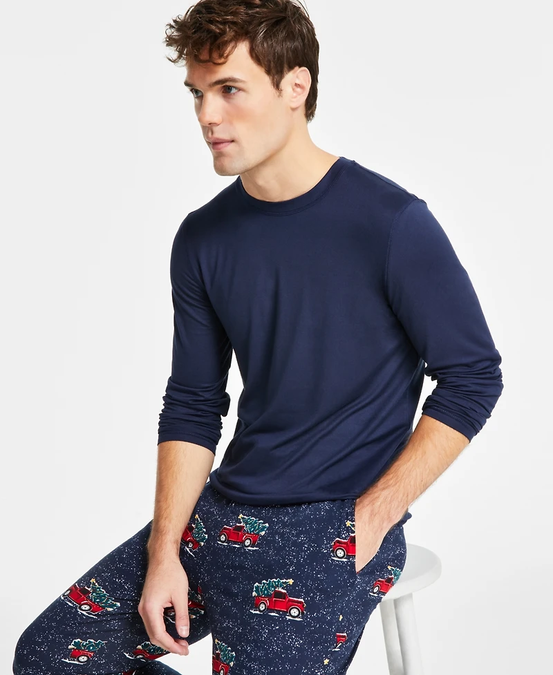 Perry Ellis Portfolio Men's Deluxe Touch Knit Crewneck Shirt