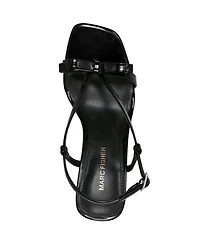Marc Fisher Women's Danzy Bow Square Toe Dress Sandals