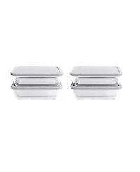 Dura Living -Piece 6.5 Cup Rectangular Food Storage and Meal Prep Container Set