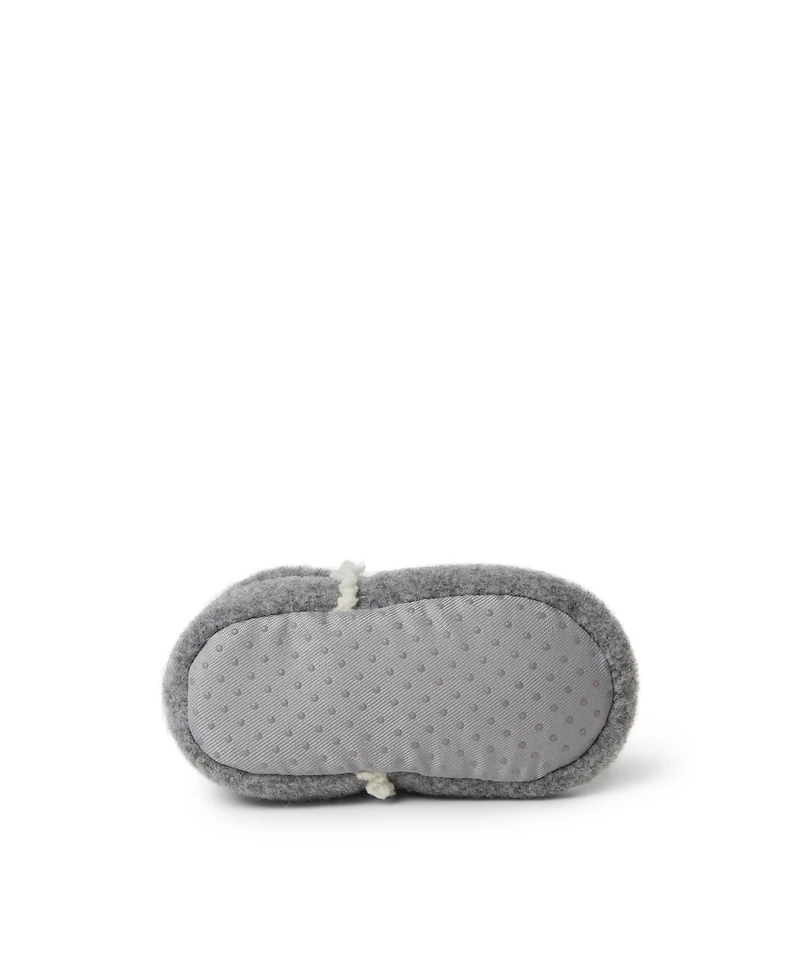 Dearfoams Baby Boys Emerson Felted Closed Back Slipper
