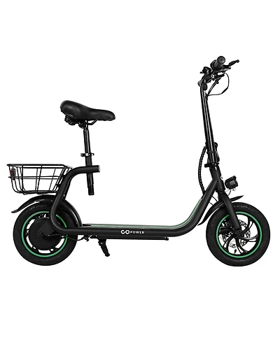 GoFlow Electric Scooter with Seat