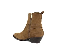 Jockey Harness Detail Ankle Boots