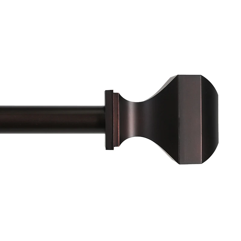 Kenney Cate 1 Inch Premium Decorative Curtain Rod for Stylish Window Treatments