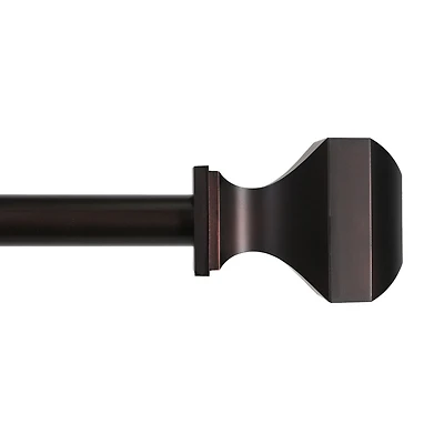 Kenney Cate 1 Inch Premium Decorative Curtain Rod for Stylish Window Treatments