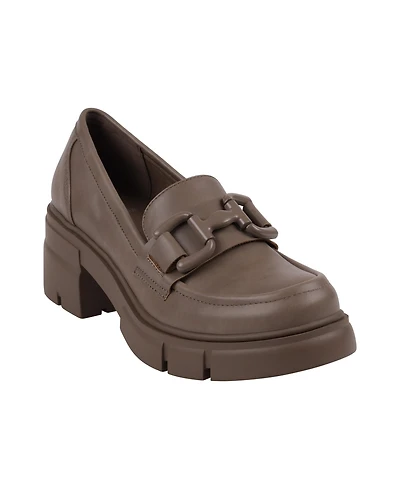 Gc Shoes Women's Caesar Lug Sole Platform Loafers