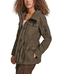Levi's Women's Hooded Military Jacket