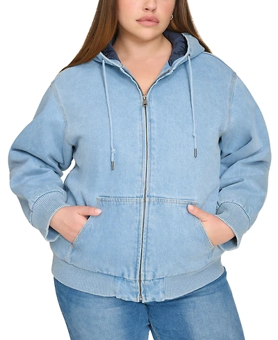 Levi's Plus Size Quilted Lined Zip-Front Bomber Jacket