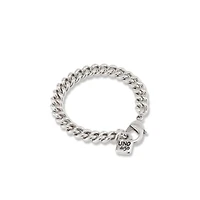 UNOde50 Sterling Silver Chain Metal Clad Bracelet