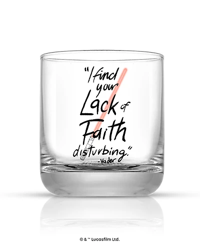 JoyJoly Star Wars Lightsaber Collection Drinking Glasses, Set of 6