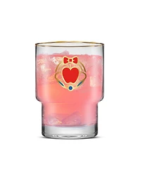 JoyJolt Disney Princess Iconic Short Drinking Glasses, Set of 6