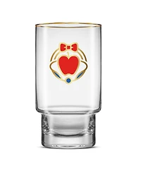 JoyJolt Disney Princess Iconic Tall Drinking Glasses, Set of 6