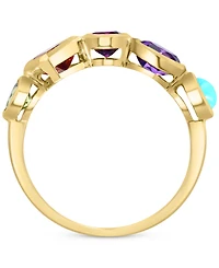 Effy Multi-Gemstone Bezel Statement Ring (1-7/8 ct. t.w.) in 14k Gold