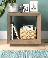 Hudson & Canal 22" Tannen Wide Rectangular Side Table