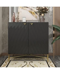 2 Door Locker Accent Cabinet