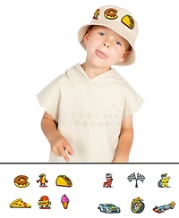 Rabble Clothing Unisex Customizable Bucket Hat Bundle with Speedy Snack Attack Dabblz