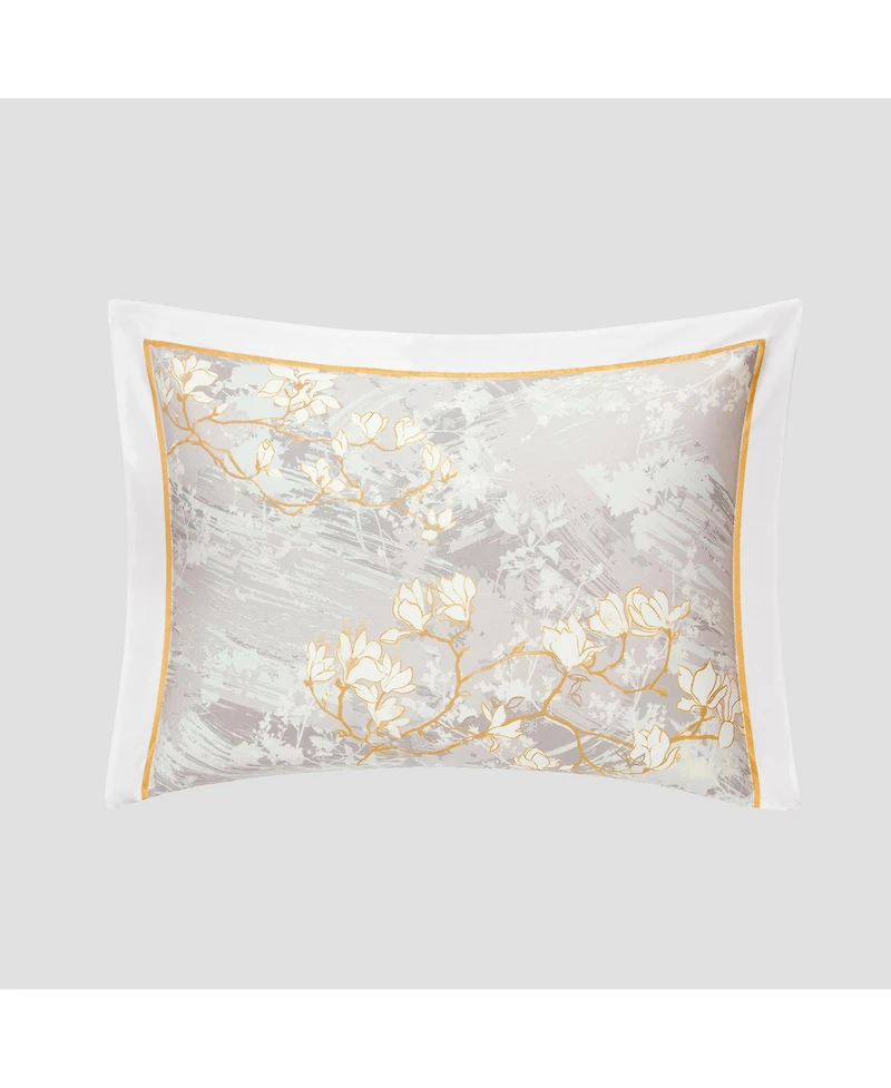 Togas Sybil Sham Queen grey-blue-white-gold