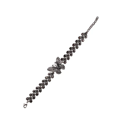 Sohi Women's Bling Butterfly Bracelet
