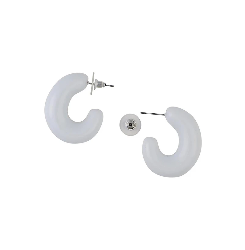Sohi Women's Chunky Hoop Earrings