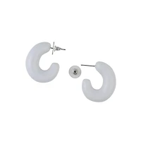 Sohi Women's Chunky Hoop Earrings