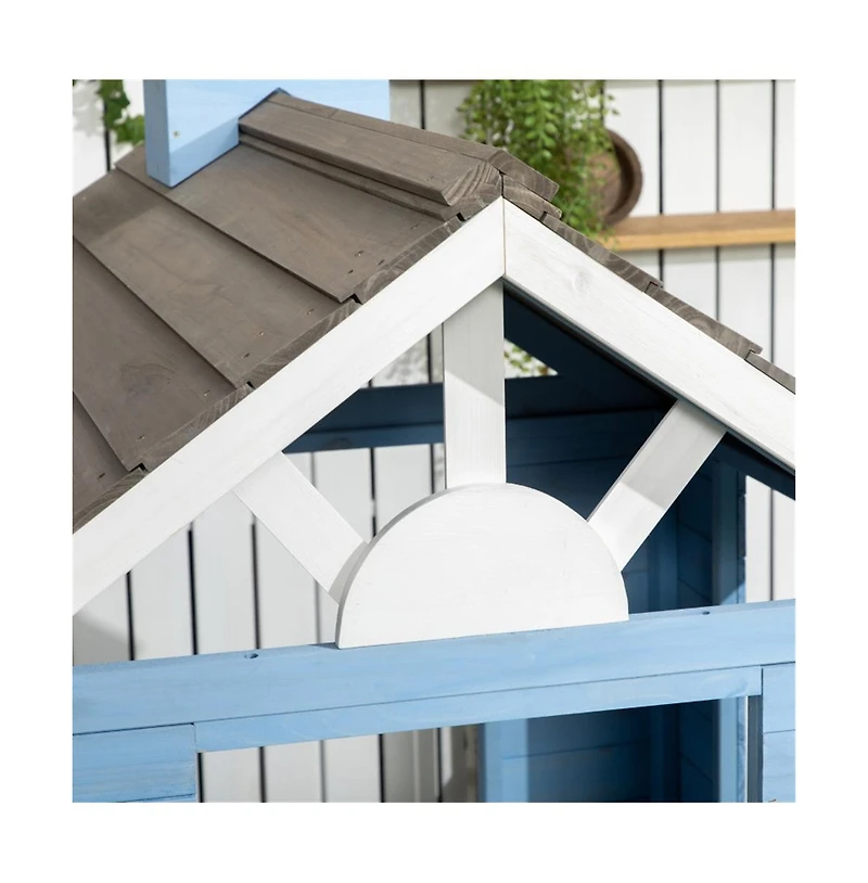 Slickblue Kids Playhouse - Imaginative Outdoor Fun for Creative Playtime Adventures