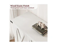 gaomon Buffet Cabinet Farmhouse Storage Cabinet with Doors and Shelves, Buffets and Sideboards Entryway Cabinet with Storage Accent Console Cabinet fo